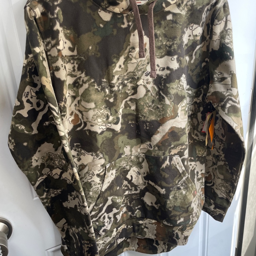 Woman’s Magellan Outdoors Camouflage Pullover Hoodie, hunting, nwt, lrg